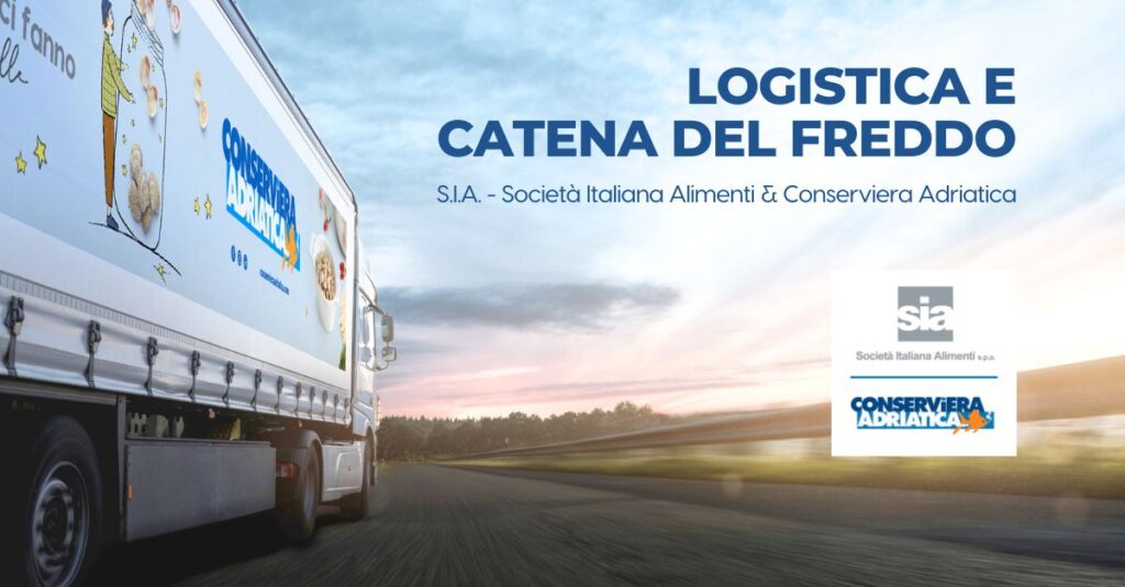Logistica e Catena del freddo alimenti surgelati
