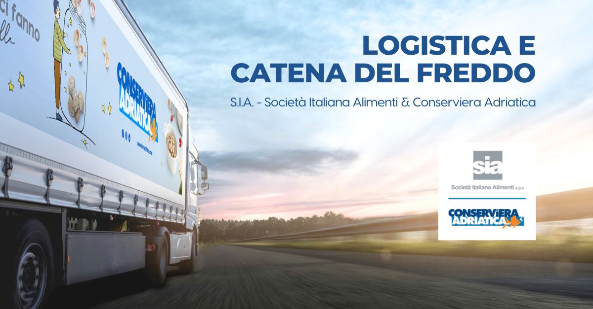 Logistica e Catena del freddo alimenti surgelati